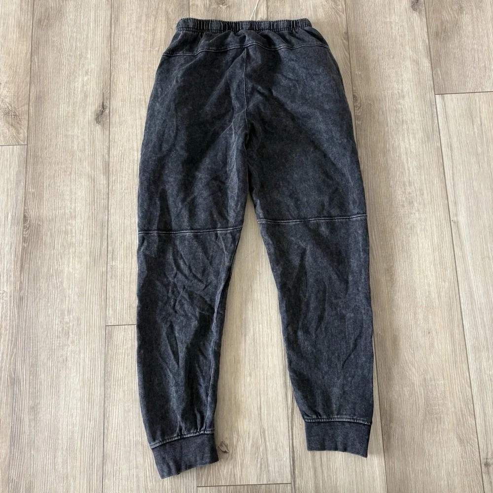 NWT‎ Zara Jogger Pants Kids 13/14 Gray Terry Cargo Pockets Elastic Waist Zip Hem
